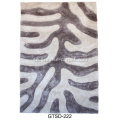 Elastic &amp; Silk Shaggy 3D Design Rug